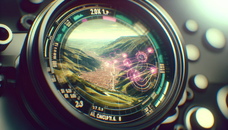 Une interface futuriste de ChatGPT superposée sur une carte du Tour de France, avec des lignes de données et des graphiques, évoquant l'intelligence artificielle analysant une course cycliste. Couleurs vives, style tech-futuriste.